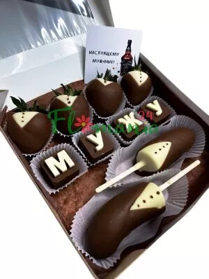 Клубника в шоколаде «Мужу»