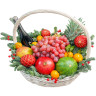 Праздничная корзина богатства и процветания